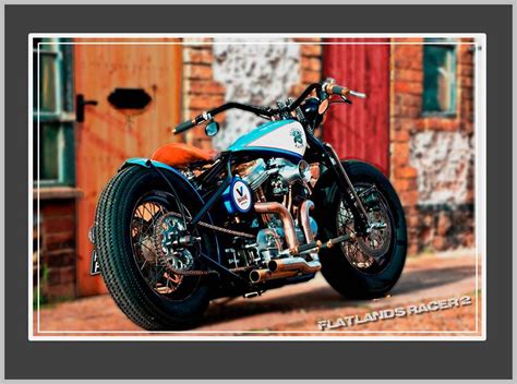 Flatlands Racer By Rocket Custom Garage Moto Custom Blog Harley