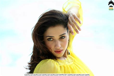 Sizzling Hot Tamannaah Exposing Her Milky White Belly And N
