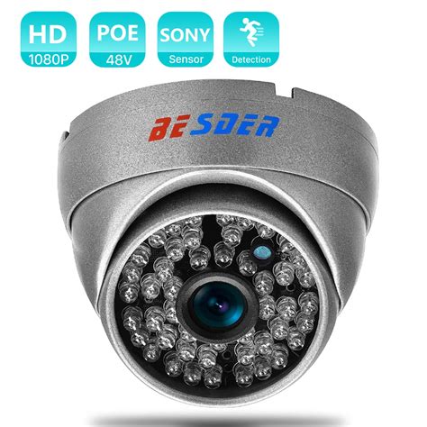 Besder 1080p Sony Starvis Night Vision Ip Camera H265 Metal Casing