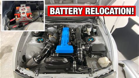 Mk4 Supra Battery Relocation How To Make Your Own Kit Youtube