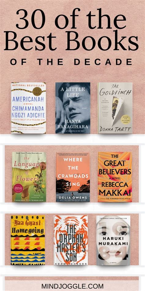 30 of the best books of the decade best fiction books book club books good books
