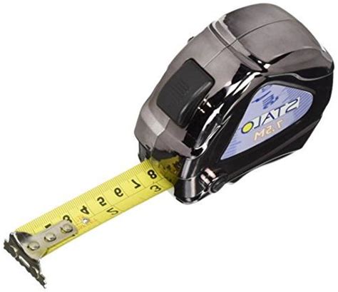 Stalo 75 17250blk Contractor Tape Measure With Led