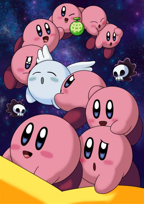 Kirbys Mass Attack Kirby Artbook Submission By 1bridgeyboo On