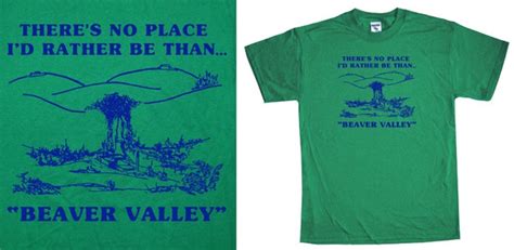 Beaver Valley T Shirt Funny S M L Xl Xxl Mens Sex Everyday Im Shufflin