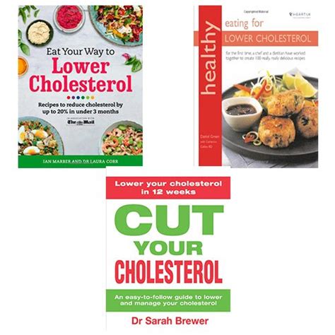 Lower Cholesterol Healthy Eating Collection 3 Books Set Pack Eat Your