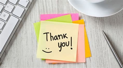 Thank you for your patience. Simple 'thank you' notes can boost your emotional well being