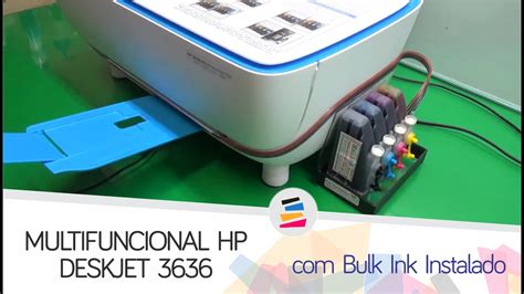 It has support for apple airprint, hp eprint, as well as wireless direct. Multifuncional HP 3636 com Bulk Ink Instalado (Demonstração) - SULINK - YouTube