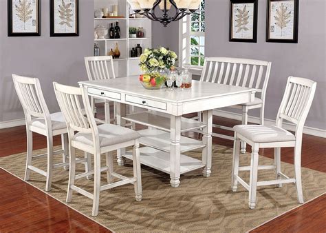 Counter height kitchen & dining room sets : Kaliyah Counter Height Dining Room Set Furniture Of ...