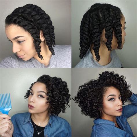50 Catchy and Practical Flat Twist Hairstyles | Hair ...
