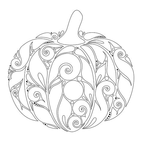 Pumpkin Coloring Pages Free Printable Home Design Ideas