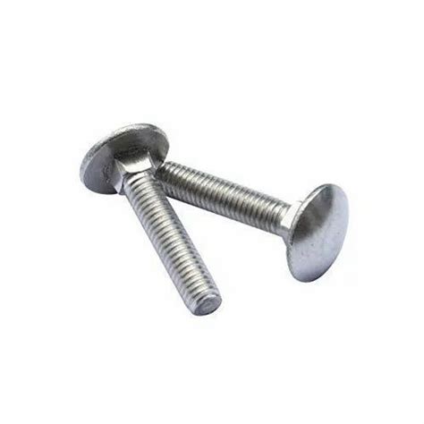 10 Mm Round Stainless Steel Carriage Bolts For Construction Material