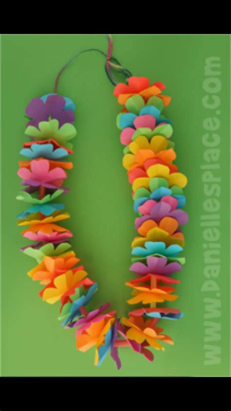 Homemade Hawaiian Leis Kid Craft Artofit