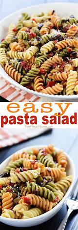 Easy Garden Rotini Pasta Salad