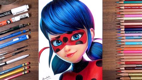Disney Drawings Sketches Drawing Sketches Lady Bug Color Pencil