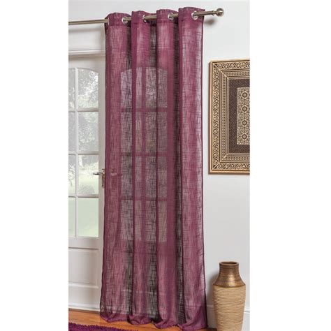 Heavy Slub Single Panel Curtain