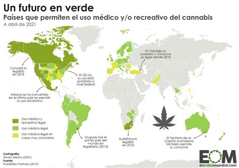 el mapa de la legalización del cannabis en el mundo easy reader
