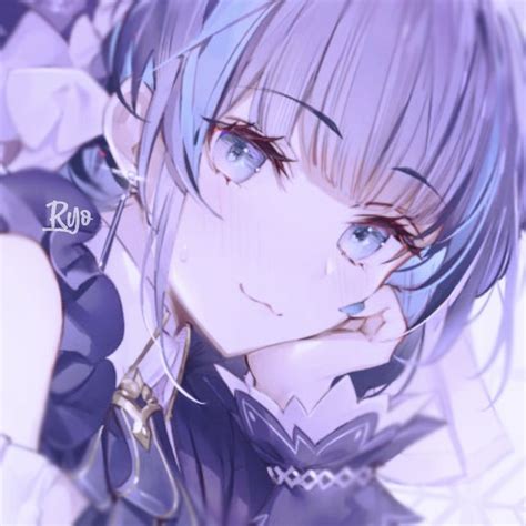 Pin By Sabrina On Pfps In 2021 Aesthetic Anime Blue Anime Purple