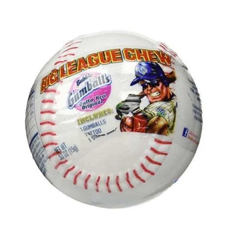 Big League Chew Baseballs Nibblers Popcorn Company