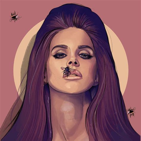 Lana Del Rey Art By Fernando Monroy Ldr Art Baby Reflexology Monster High Dolls Pin Up Art