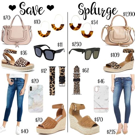 save vs splurge for popular spring designer items