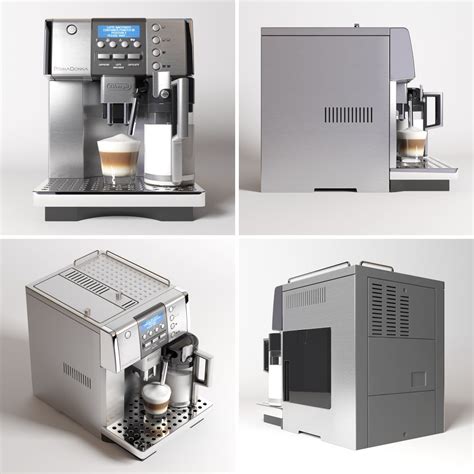 DeLonghi PrimaDonna ESAM 6620 Coffee Machine 3D Model CGTrader