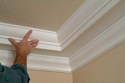 This type of crown ceiling molding is made from fiber and it is available in a varying designs, sizes and styles. How-To Build Up Crown Moulding to create a tray ceiling ...