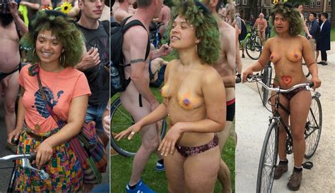 Dressed And Undressed Wnbr Girls World Naked Bike Ride 204 Pics 2