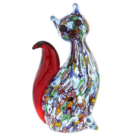 Murano Glass Cat Glass Cat Figurines Glass Of Venice
