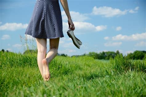 2240 Walking Barefoot Grass Stock Photos Free And Royalty Free Stock