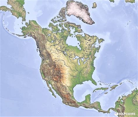 Lista Imagen De Fondo Mapa De America Del Norte Actualizar