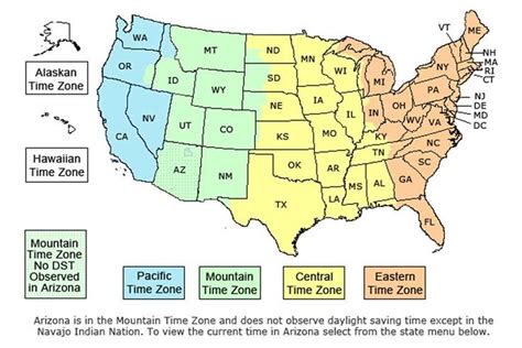 Us Is Divided Into Various Time Zones Read The Article Below To Know