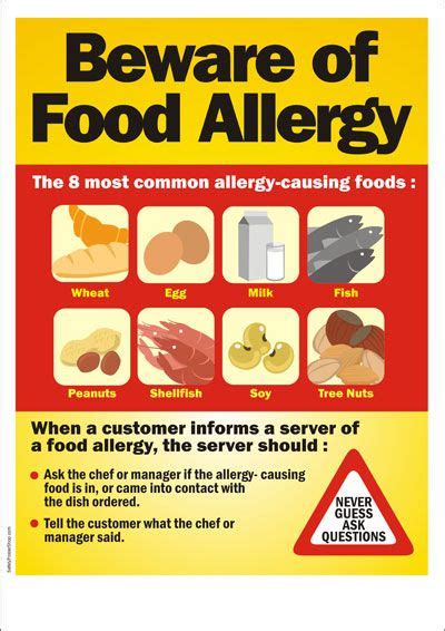 Food Safety Posters Food Safety Posters Hygienic Food Food Allergies