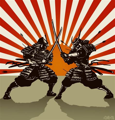 Samurai Fight By Chegevarko On Deviantart