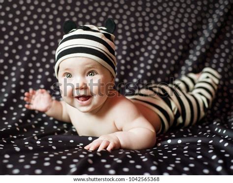Portgait Little Happy Six Month Old Stock Photo 1042565368 Shutterstock