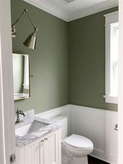 The Best Green Paint Colors For Your Home Small Bathroom Paint Green