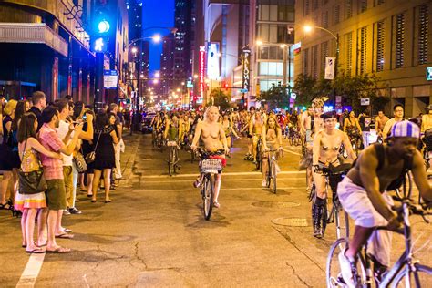 World Naked Bike Ride Chicago Thomas Hawk Flickr
