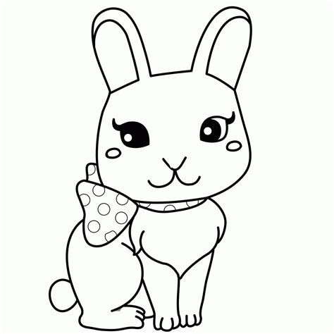 Our online collection of easy and adult coloring pages feature the best pictures for you to color. Coloring Pages Of A Rabbit Printable | Free Coloring Sheets