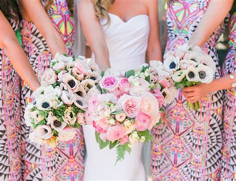 Pink Geometric Palm Springs Wedding Inspired By This