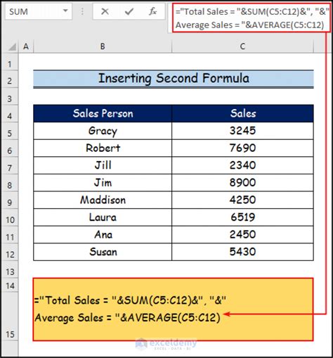 How To Use Multiple Excel Formulas In One Cell With Easy Steps