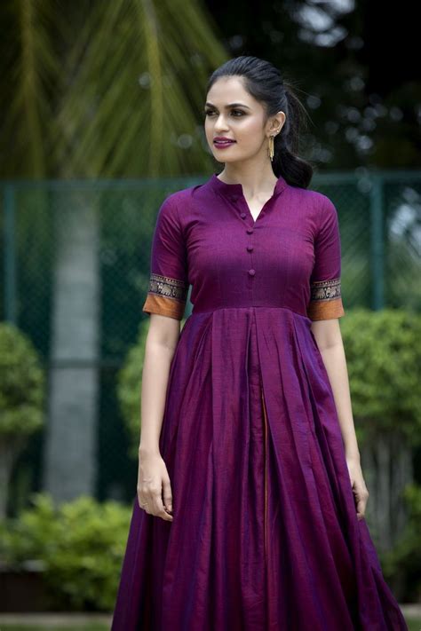Ananya Purple Tamara In 2020 Long Dress Design Frock For Women Trendy Dress Outfits