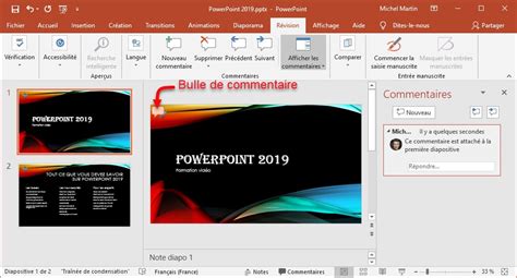 Powerpoint 2019 Ajouter Des Commentaires Médiaforma