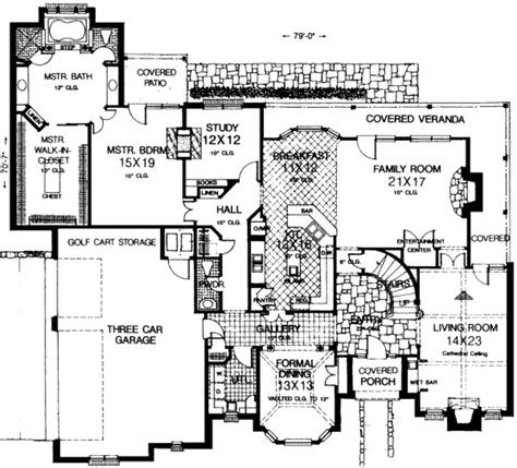 Classical Style House Plan Beds Baths Sq Ft Plan