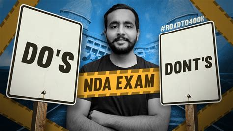 Do's & Don'ts For Upsc NDA Exam || Don't Miss This!!! - YouTube