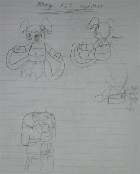 Jenny Plush Backpack Design By Teenagerobotfan777 On Deviantart