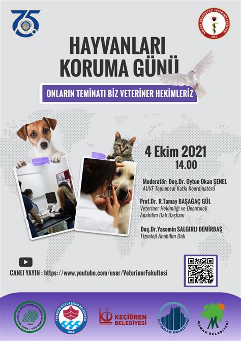 Hayvanları Koruma Günü Ankara Üniversitesi