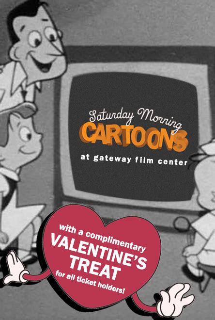 Saturday Morning Cartoons Cupid’s Edition 2023 Gateway Film Center