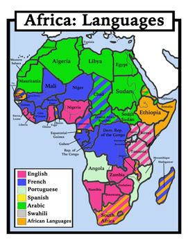 This is a physical map of africa that shows all key geographical. Blank Geography: Africa Maps: Students Color by Shoestring ...