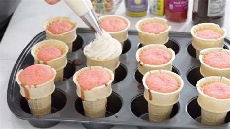 Ice Cream Cone Cupcakes In The Kitchen With Matt