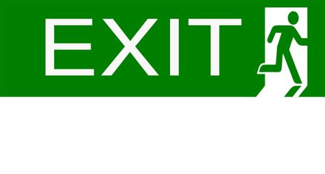 Free Clipart Exit Sign 10 Free Cliparts Download Images On Clipground