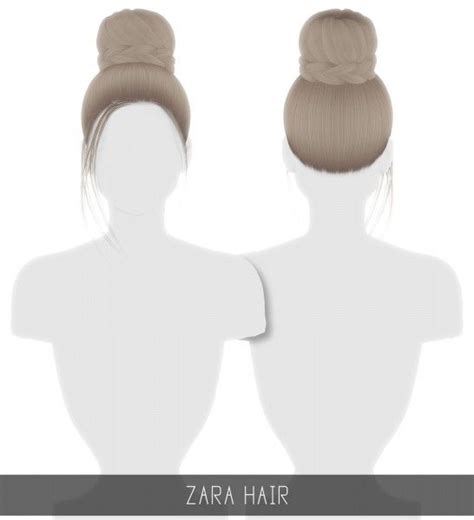 Simpliciaty Zara Hair Sims 4 Hairs Sims 4 Sims Hair Sims 4 Toddler
